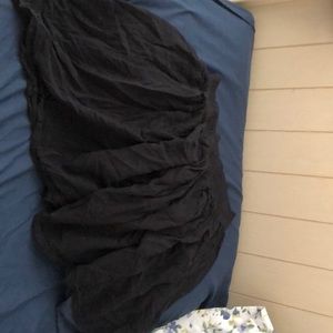 Black skirt